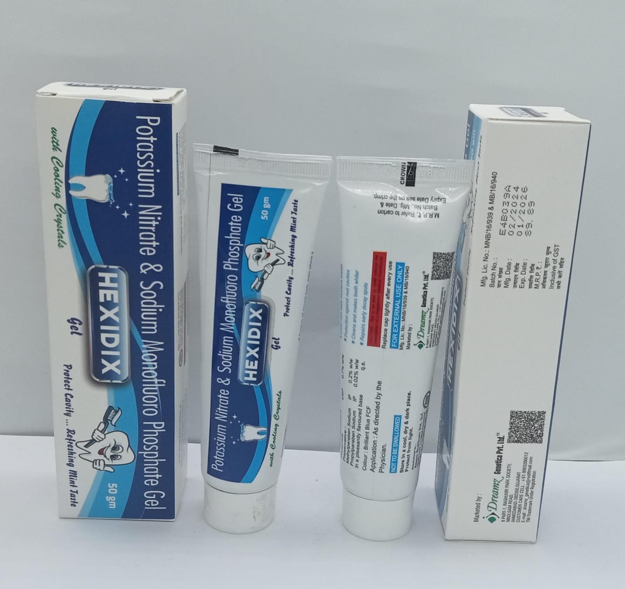 Potassium Nitrate, Triclosan & Combinations